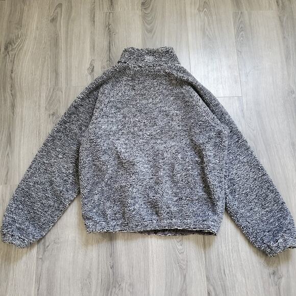 BDG Sherpa Fleece Jacket Womens Medium Full Zip High Collar Urban Outfitters - Picture 2 of 8